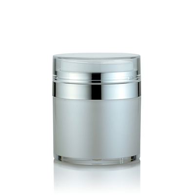 무료 샘플 50ml 재충전 가능한 공기 없는 펌프 병