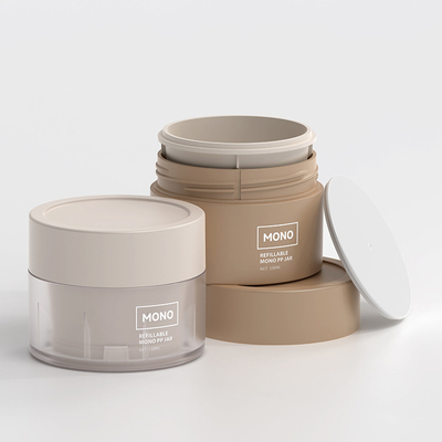 플라스틱 PP 화장품 크림 병 냄비 용기 50ml 100ml 150ml 200ml