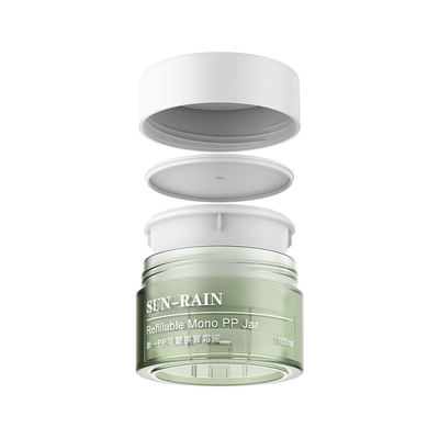 플라스틱 PP 화장품 크림 병 냄비 용기 50ml 100ml 150ml 200ml