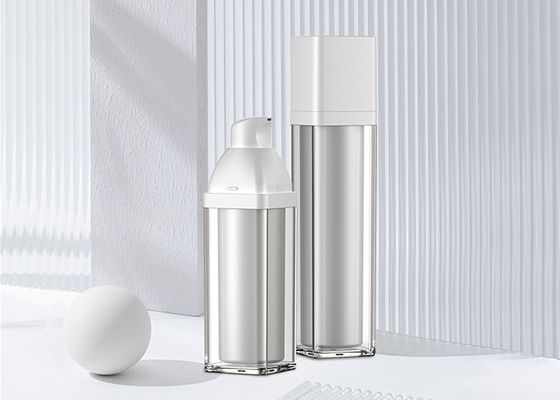 화장품 SR2159를 위한 아크릴 답답한 펌프 병 15ml 30ml 50ml PP 안 병